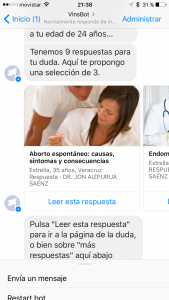 Healthbot-Dudas de mujer 2